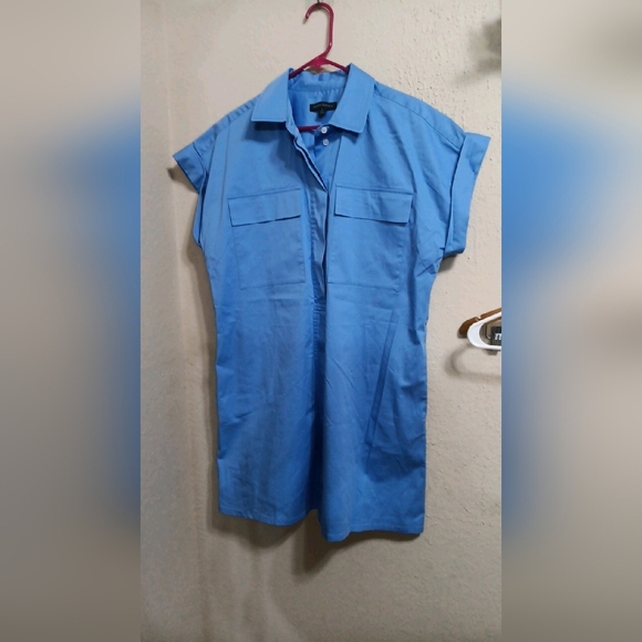 Banana Republic Light Blue Collared Shirt - Picture 4 of 13